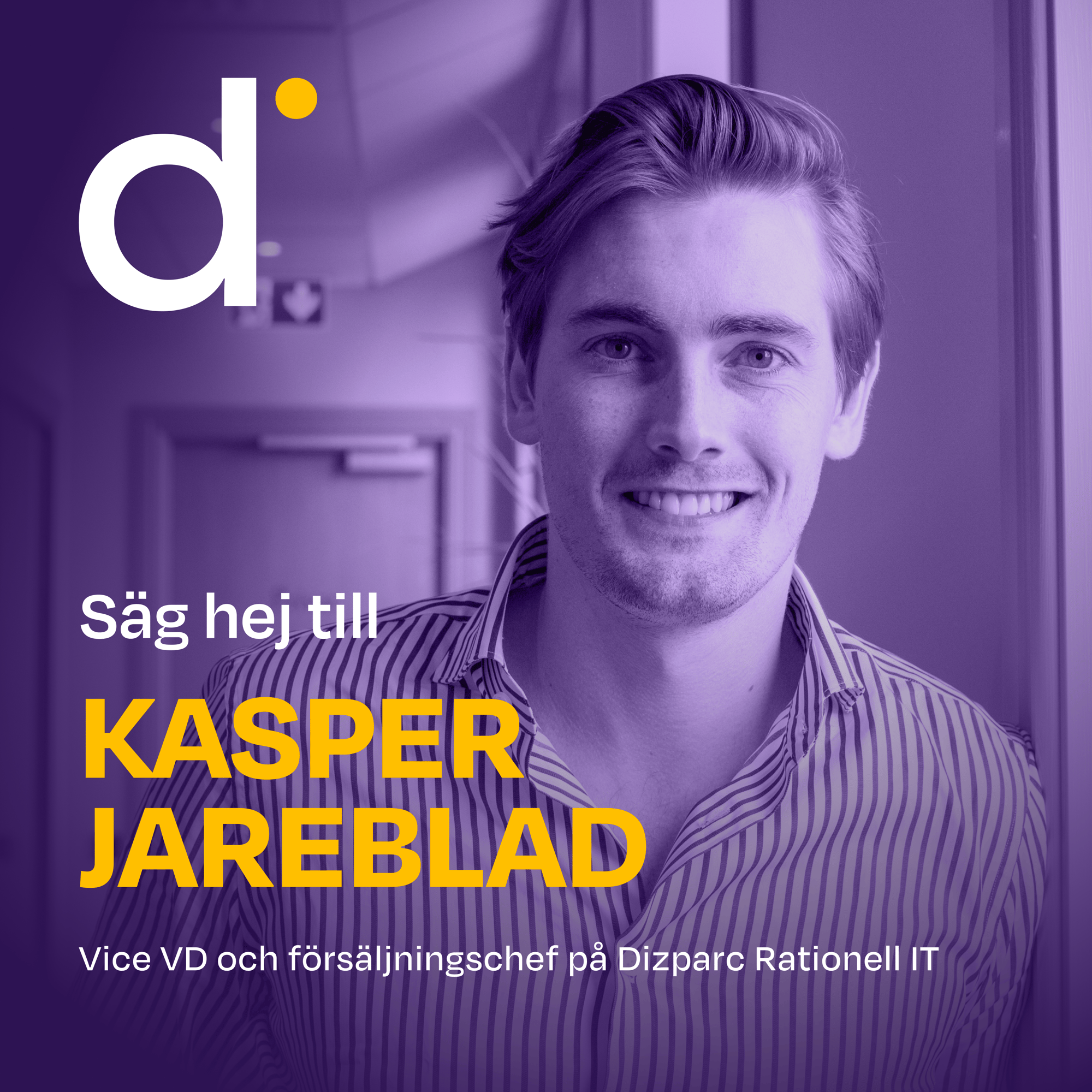 Säg hej till Kasper Jareblad