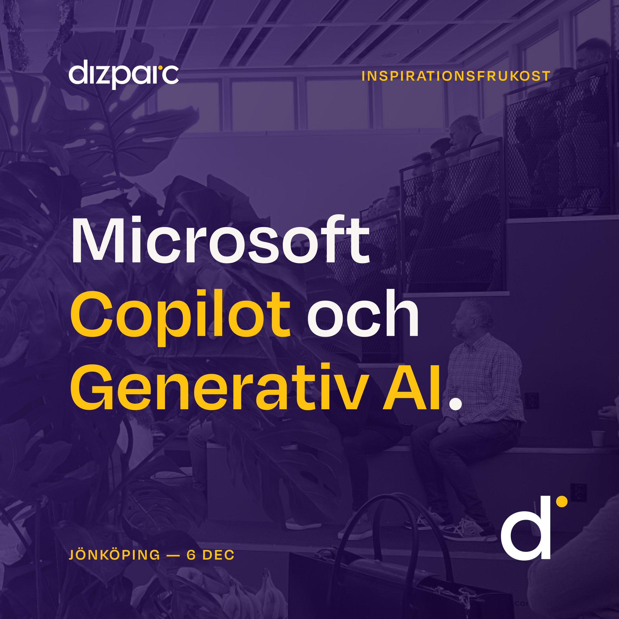 Inspirationsfrukost 6 december - Microsoft Copilot och Generativ AI