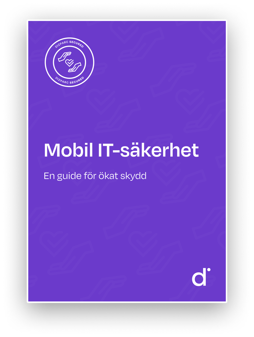 White Paper omslag Mobil IT-säkerhet